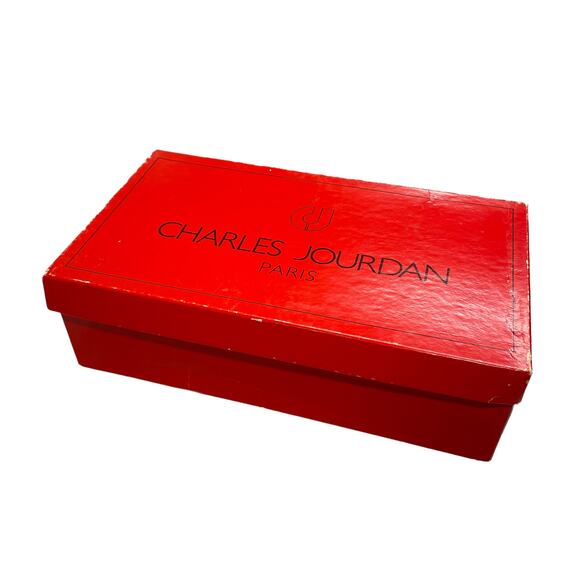 Charles Jourdan Size 8 Pumps Vintage Narrow Snakeskin Heels Marly Magnolia Gray - Picture 2 of 13